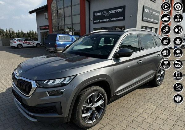 samochody osobowe Skoda Kodiaq cena 129900 przebieg: 32000, rok produkcji 2022 z Kunów